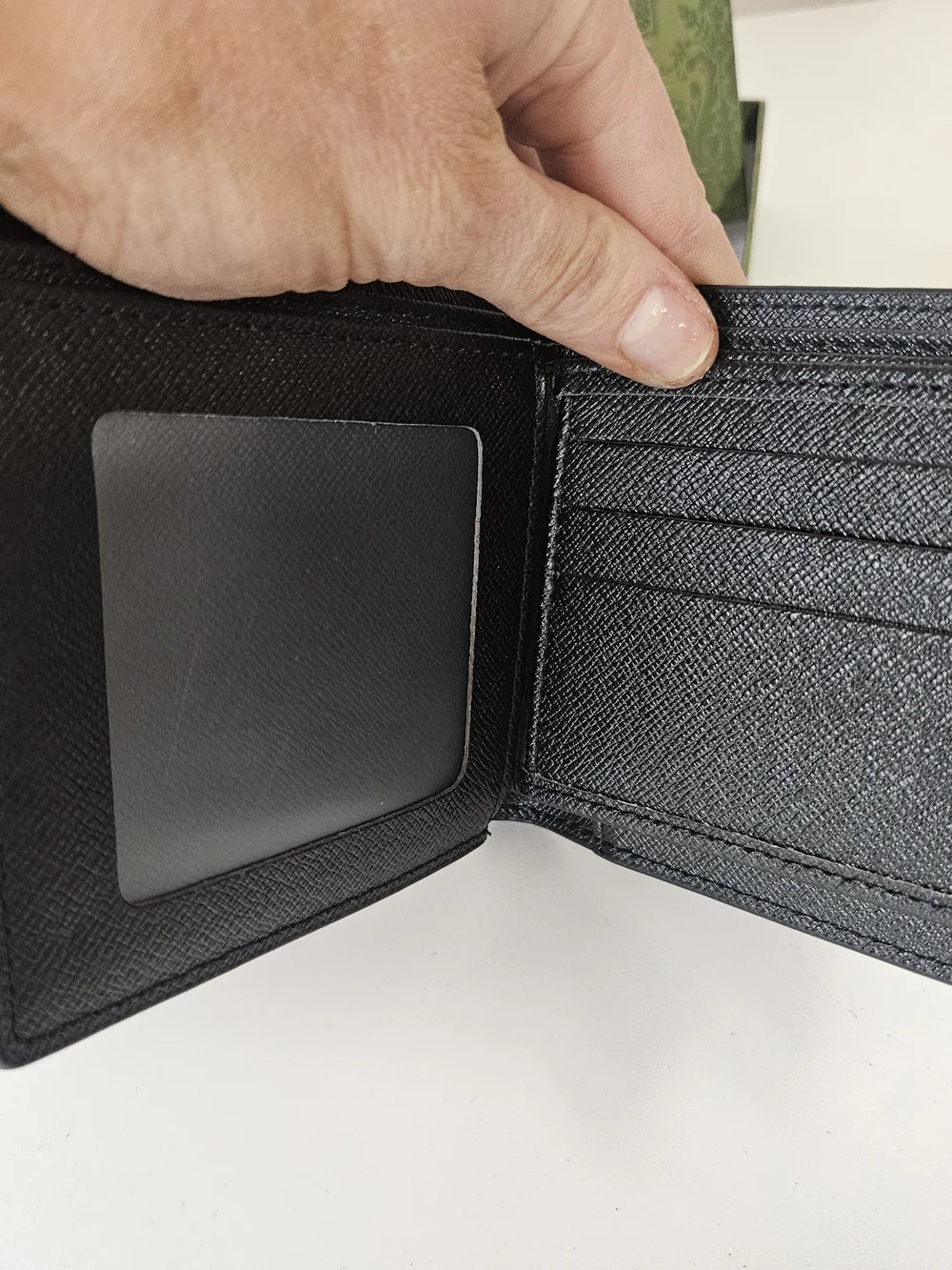 Black Kingsnake Canvas Bi-Fold Wallet